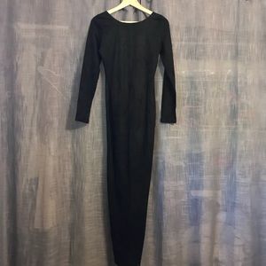 Forever 21 Faux Suede Maxi Dress